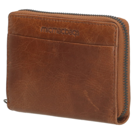 Micmacbags portemonnee Porto art. 18066 - bruin/cognac