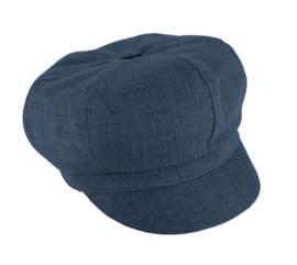 Dameskleppet Linen art. 640032 - jeansblauw