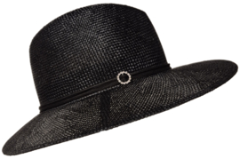 Weba Hats dameshoed Ramie art. 1024 - zwart