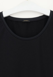Oroblu Perfect Line T-shirt cotton short sleeve art. 1675 - black