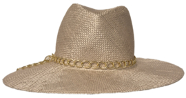 Weba Hats dameshoed Ramie art. 1024 - beige/kitt