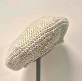 Damesbaret Chunky 15 - beige/1218