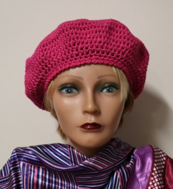 Damesbaret  Eva 16 - fuchsia