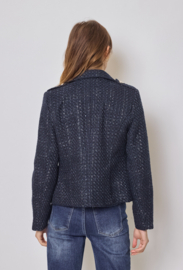 Damesblazer Tweed art. 1305 - navy
