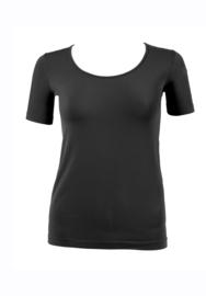 Oroblu Dolce Vita T-shirt Round Short Sleeve art. 1047 - zwart