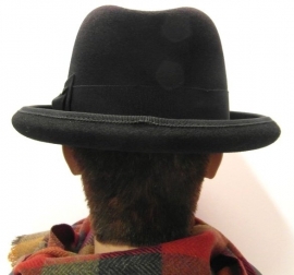Mayser herenhoed Howard art. 1293401 - zwart