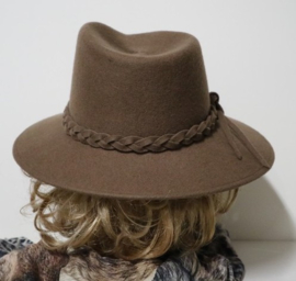 Weba Hats dameshoed  art. 9830 - cashmere/lichtbruin
