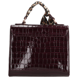 Charm London hand- en schoudertas Knightsbridge art. W01383 - burgundy