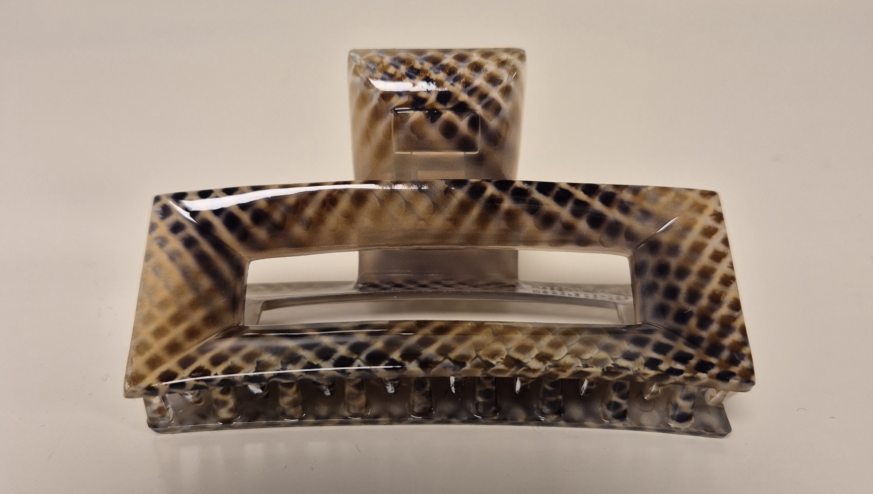Dam'selle haarklem Cobra art. 21 614 - beige/bruin