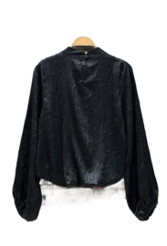 ES damesblouson/top Irisa art. 4598 - zwart