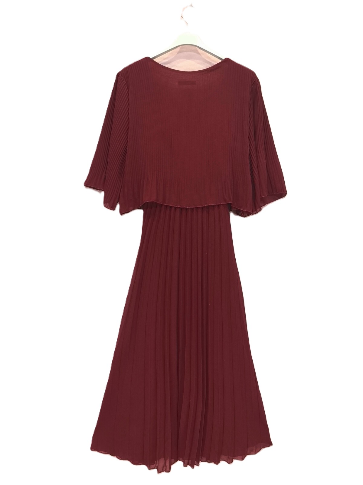 NS jurk Elegance uni art. 2524 - donkerrood
