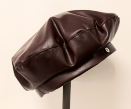 Kinderbaret Leatherlook art. 2498  - bordeaux