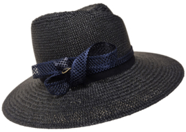 Weba Hats dameshoed Ramie art. 1193 - marine (diep donkerblauw)