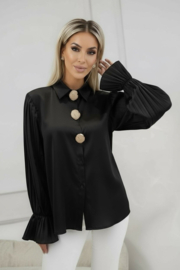 Damesblouse Sabrina art. 2869 - zwart