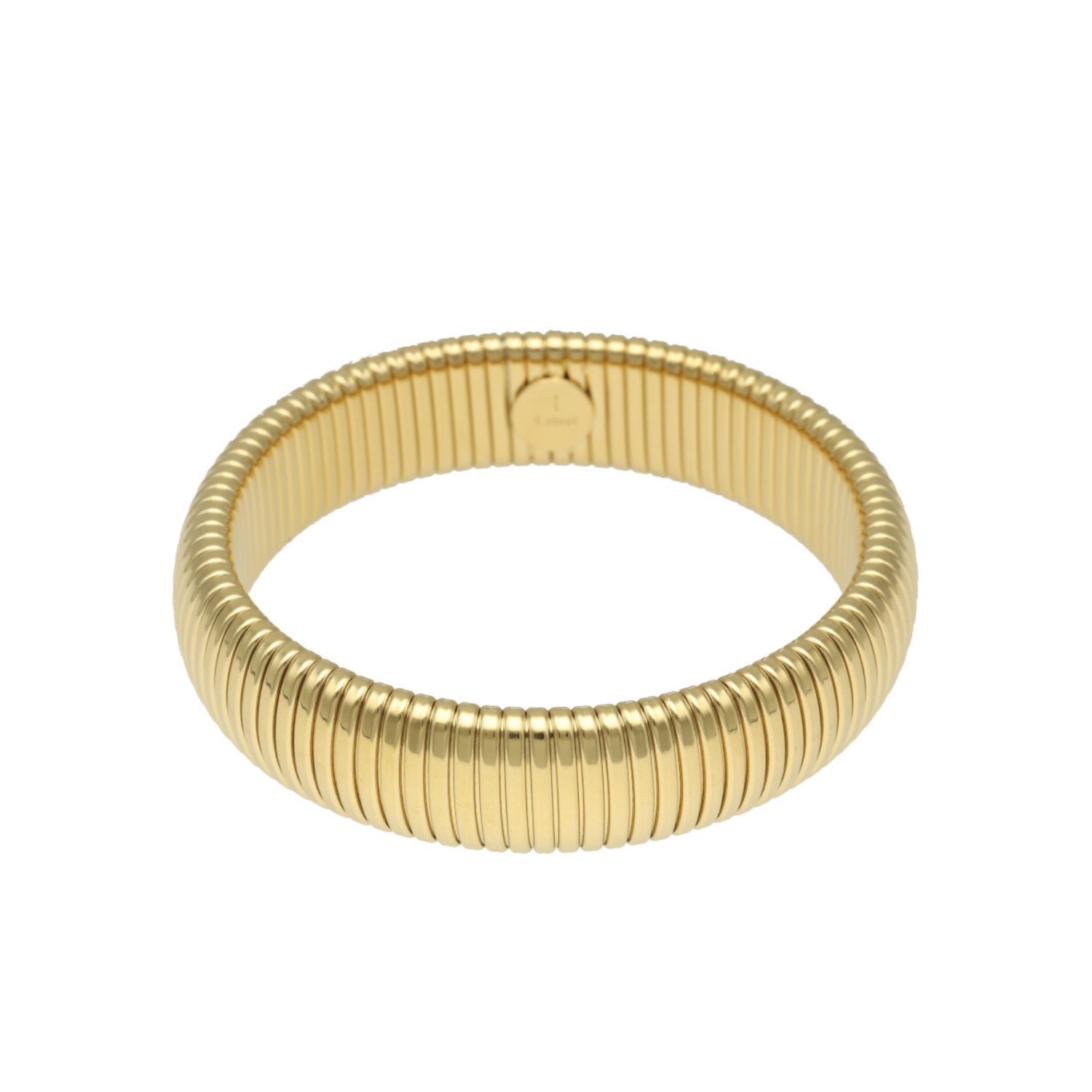 Camps & Camps armband Classic Ribbed Bangle art. 4S049_L - goud