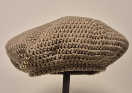 Damesbaret Chunky 15 - taupe/1064