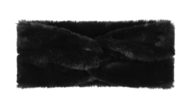 Mayser hoofdband fake fur Rita art. 1327081 - zwart