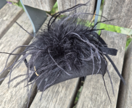Complit fascinator/haarband art. 24443 - zwart
