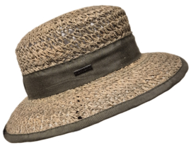 Hatland zonnehoed Loren art. 12026 - natural/olive