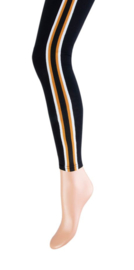 Yellow Moon long legging art. 20263 - zwart/geel