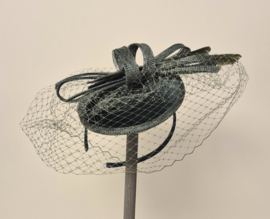 BWS fascinator/haargarnering art. PN1708 - groen