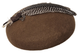 Complit dameshoed art. 21848 - middenbruin