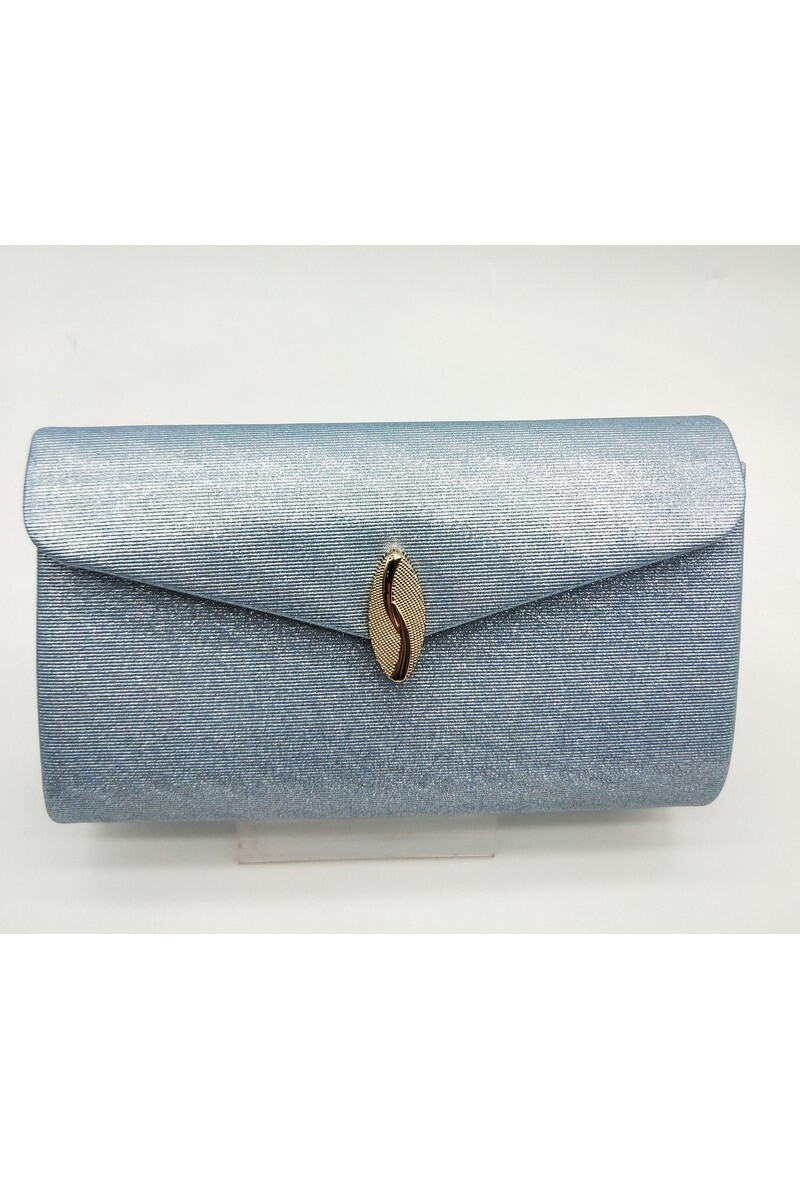 Gelegenheidstasje/clutch art. 756 - lichtblauw
