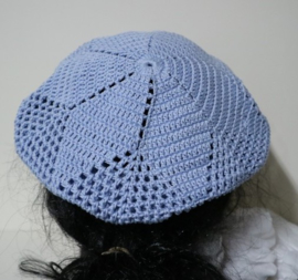 Kinderbaret Nelly - lichtblauw