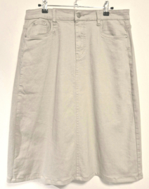 MOZZ stretchrok Denim art. D078 - lichtgrijs