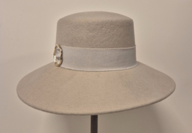 Weba Hats dameshoed Wol art. 1173 - kitt/beige