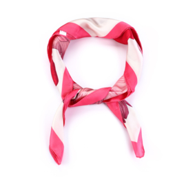 SH luxe vierkante shawl 70 x 70 art. 70107 - roze/fuchsia