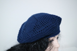 Kinderbaret Nelly - donkerblauw