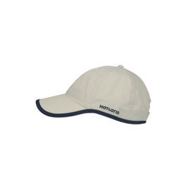 Hatland unisex cap Rance art. 29446 - beige/blauw