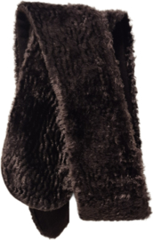 Damesbontje/shawl Astracan art. 6906 - bruin