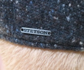 Stetson Ivy Cap Donegal art. 6170602 - donkerbruin/blauw gemêleerd