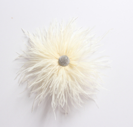 Broche Feathers art. 33220 - ecru