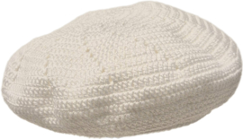 Gehaakte kinderbaret Juliet - wit