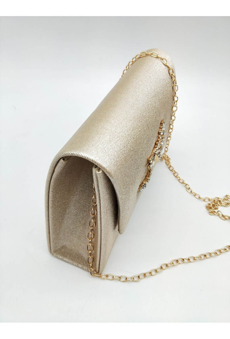 Gelegenheidstasje/clutch art. 759 - goudkleur
