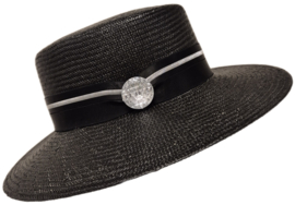 Weba Hats dameshoed Panama art. 1335 - zwart