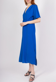 Charming jurk Lady uni art. 7041 - koningsblauw
