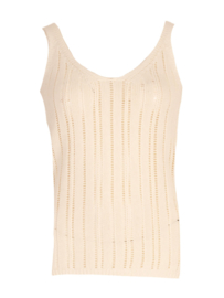 Gehaakte top Crochet art. 8203 - offwhite