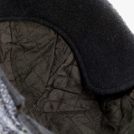 Fiebig herencap met oorkleppen art. 424015 - blauw