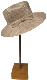 Weba Hats dameshoed Ramie art. 1209 - kitt