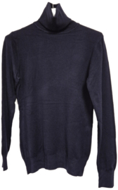 ES fijngebreide coltrui Camille art. 924 - donkerblauw