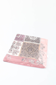 Marco luxe vierkante shawl 70 x 70 art. 3769 - oudroze