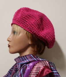 Damesbaret  Eva 16 - fuchsia