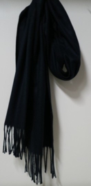 Unisex shawl Cashmink uni art. 57507 - donkerblauw