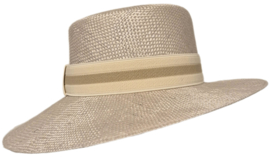 Weba Hats dameshoed Ramie art. 1335 - zandkleur/kit