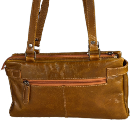 Czanne hand- en schoudertas art. 2022 - cognac