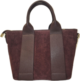 Hand- en schoudertas Oreg art. 3499 - bordeaux